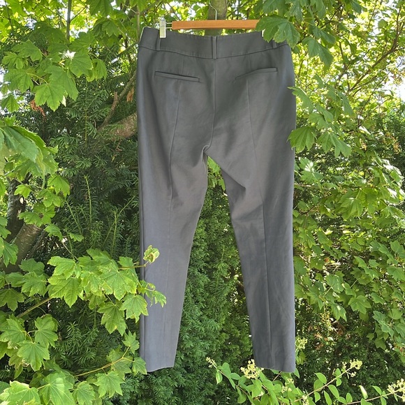 LOFT Marisa Skinny Ankle Dress Pants / Trousers - Blue-Grey, Size 8 - Picture 4 of 7